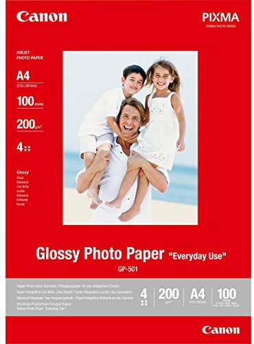Canon Photo Paper Glossy A4 **100-pack**, 0775B001 (**100-pack**)