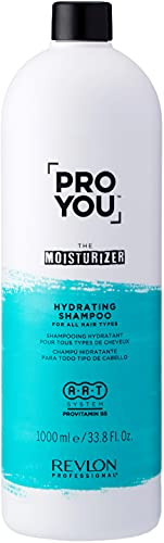 REVLON PROFESSIONAL ProYou Gama Hidratante The Moisturizer, Champú Pelo Hidratante, Tratamiento Hidratante para Todo Tipo de Cabello, Hidratación Brillo y Suavidad, 1000ml