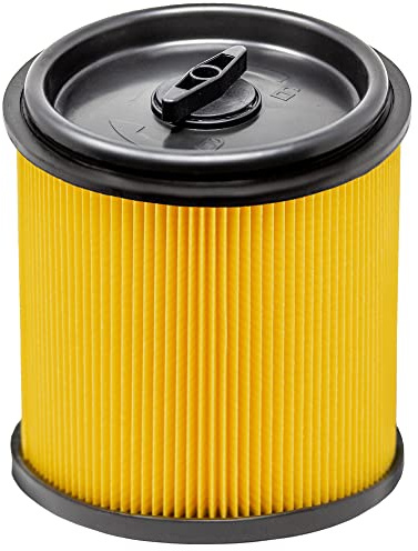 Cartouche filtrante de rechange avec couvercle à baïonnette - Compatible avec les aspirateurs Parkside PNTS 23E, 1250, 1300, 1400, 1500 A1, B1, B2, B3, C1, C3, C4, D1, D3, E2, E4, F2, F5
