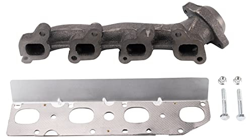 TRQ Left Exhaust Manifold Compatible with Aspen Durango Ram 1500 2500 3500 Grand Cherokee