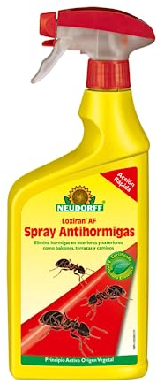 GROWMANIA Neudorff Loxiran Spray antiacari 750 ML | Pistola spray per insetti da interno ed esterno | Spray per insetti Spray a base vegetale senza sostanze chimiche