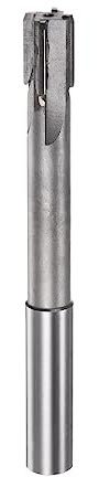 sourcing map Hartmetall Reibahle 12.7 mm, 4 Schneidig, H8/H7 Genauigkeit, Sandstrahlbeschichtung Maschinenreibahle für Metall Holz Loch Reiben, Gerade Nut Hochgeschwindigkeitsstahl Werkzeug