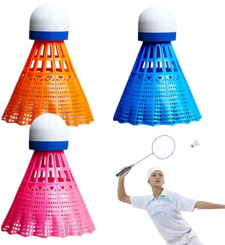 Geteawily Badminton-Bälle für die Nacht, beleuchteter Badmintonkopf – Federball aus buntem Schaumstoffball für die Nacht | Leuchtendes Badminton für Sportunterhaltung im Freien