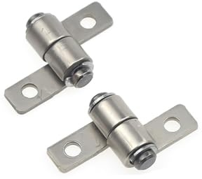 2Pcs Torque Hinge Shaft 360 Degree Flip Hinge, Positioning Hinges for Cabinets Boxes Equipment Doors Small
