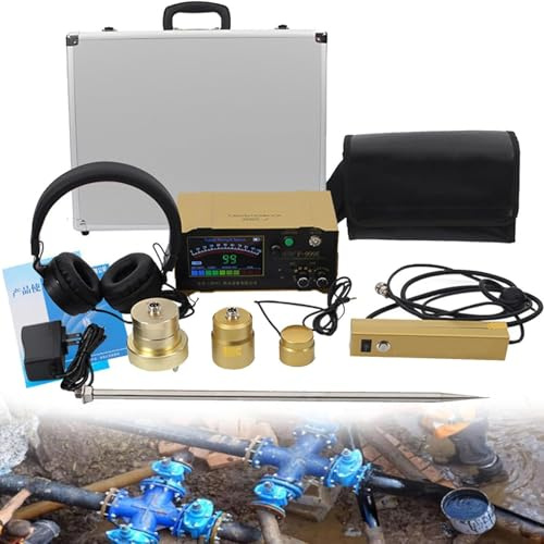 Detector De Fugas Agua Subterránea Profesional - Sensor De Fugas Agua Subterránea,Sensor Fugas Agua Tuberías Preciso Y Confiable,Para Empresas Calefacción,Empresas Agua,Etc