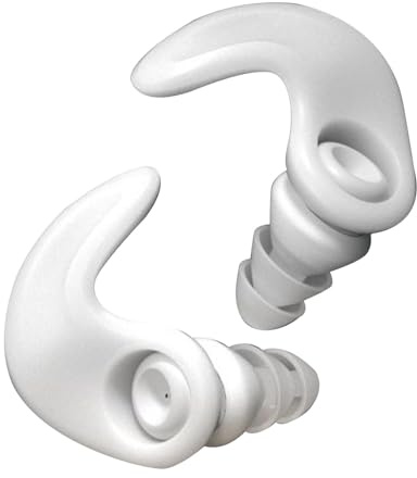 Buds Noise Cancelling, Silicone Waterproof Earplug, Work Hearing Protection, Waterproof Oval Design Comfortable Fit Versatile for Students, 1.02x0.62x1.05 Inches
