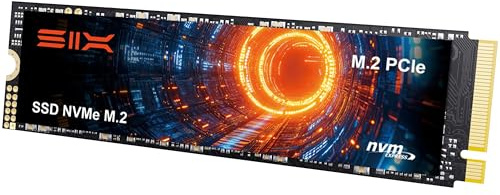 SIX NVME M.2 SSD PCIe 4.0-4TB m.2 2280 ssd, Read UP to 7350MB/s 4TB for Gaming PS5 Memory Storage Expansion with Heatsink, Internal Solid State Hard Drive PCIe gen 4x4 Nvme for Laptop Desktop pc