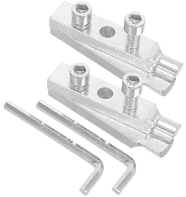 Extracteur de Filetage de Soupape Cassée 2 Pièces en Acier Argenté | Removage Précis, Compatibilité, Outils Inclus, Usage Maison, Réparation Plomberie, pour Vis Cassées