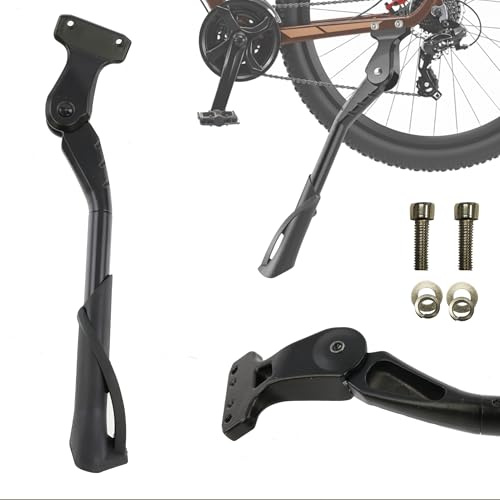 botle Fahrradständer 24-29 Zoll, Höhenverstellbarer Fahrrad ständer, Stabil Seitenständer hinten, Fahrradständer für Mountainbike Trekkingrad Cityrad Pendlerfahrräder Aluminium langlebig