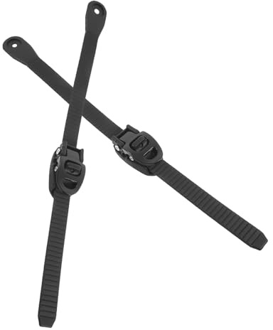UPKOCH Sangles de Patins à roulettes Réglables Boucle Plastique 280 Mm Kit de 2 Jeux Vis Accessoires Remplacement pour Patins à Glace Usage Extérieur