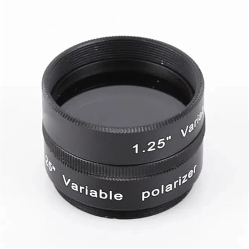 Filtro de 1,25/2 Pulgadas con Tubo de Espejo polarizador Ajustable Accesorios for telescopio astronómico Ocular Piezas para telescopio astronómico(1.25 Inch)