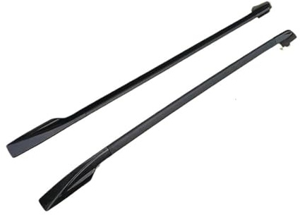 Auto Dachträger Auto Dach Rack Für Toyota Für RAV4 Für RAV-4 2009-2012 Schienen Bar Gepäck Träger Bars Top Kreuz Schiene Boxen Zubehör Auto Dachgepäckträger(Cross bar Black)