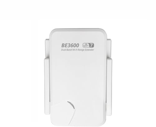 Aundhegrtt Répéteur Wi-FI 7 3570 Mbps 2,4 GHz/5,8 GHz, Amplificateur de Signal Wi-FI, Port Ethernet 2,5G