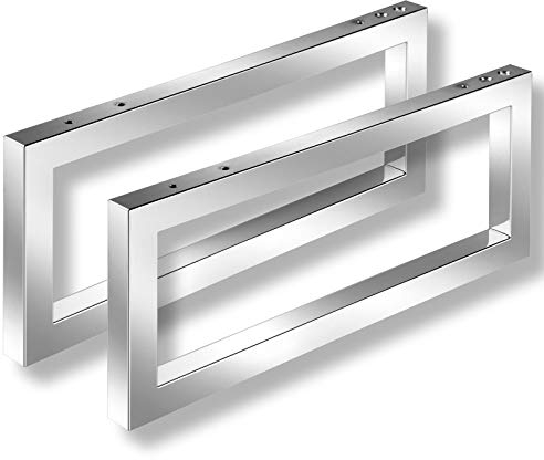 2 Stück Waschtischkonsolen WK480 mit Handtuchhalter 480 x 200 x 30 mm verchromt Waschtischhalter Wandkonsolen Waschbeckenhalter von SO-TECH®