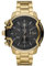 Diesel Uhr für Herren Griffed, QuarzChronographenwerk, 48mm GoldEdelstahlgehäuse mit Edelstahlarmband, DZ4522