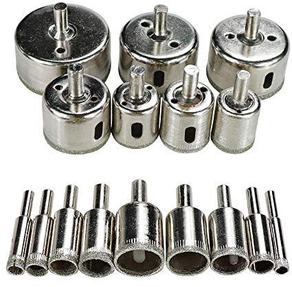 1pc Diamond Coated Drill Bit 3-60mm Diamond Core Bit for Tile Marble Glass Ceramic Hole Saw Drill-1pc 3mm