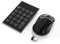 Yeemie Pro Pave Numerique sans Fil et Souris Combo, 2.4G Portable Clavier Numérique USB Ultra Fin et Souris pour Ordinateur Portable, Ordinateur de Bureau, Ordinateur PC - Un Seul Récepteur USB