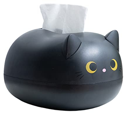Taschentuchbox, Edinber Cartoon-Katze, Papierservietten-Aufbewahrungsbox, Papierbehälter, Heimdekoration