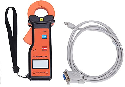 01 02 015 Pinza amperometrica, Tester di Circuito per correnti di dispersione con sacchetto di imballaggio