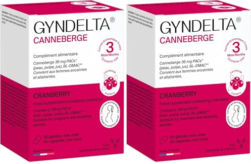 CCD Gyndelta 36mg, 90 Gélules (Lot de 2)