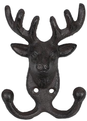 ABOOFAN 1 Set Gancio In Ghisa Appendini Animali Per Parete Ganci Animali Per La Parete Appendini Da Fattoria Gancio In Ghisa Ganci Decorativi Dark Brown