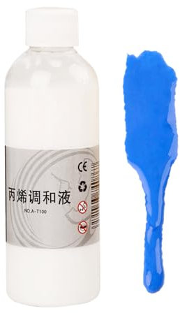 Diluant Pour Peinture Acrylique, Médium Fluidifiant 100ml Pour Peintures Artistiques, Correcteur de Viscosité et Additifs Techniques pour Maquettes de Précision