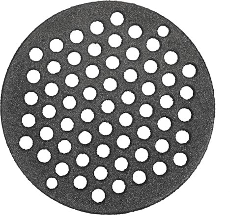 Cast Iron Bottom Fire Grate, 7.5 Inch Round BBQ Grill Grate Plate - Circle