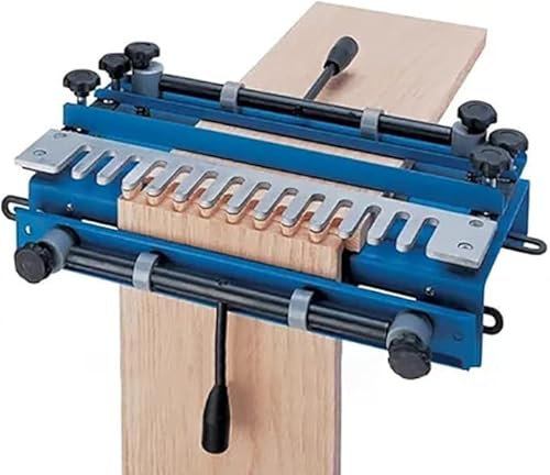 Woodworking Dovetail Jig - Portable Mortising Tool for Precision Carpentry, Semi-Permeable Die-Cast Construction
