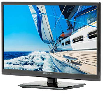 Majestic Global USA Majestic 22 LED Full HD 12V TV w/Built-In Global HD Tuners, DVD, USB & MMMI Ultra Low Power Current