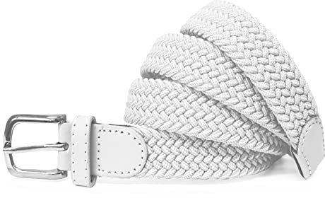 Gloop Damen Elastischer Stoffgürtel Geflochtener 2.5 CM Stretchgürtel Dehnbarer Gürtel Frau