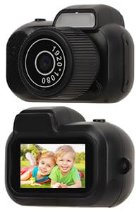 Fotocamera Digitale, Video HD 1080P Schermo HD da 0,96 Pollici Supporto per Riprese con Clic Scheda TF da 8 a 128 G, Videocamera per Bambini per Ragazzi Ragazze Adolescenti