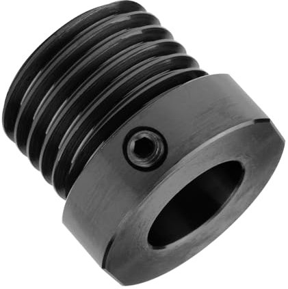 DEEFIINE Adaptateur de broche de tête de tour de travail du bois convertit M18 X 2,5 en M33 X 3,5 Filetage Mandrin Insert Adapter Accessoires d'outils de tournage