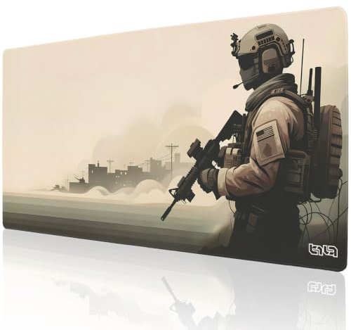 Tilt Schreibtischunterlage 100x50 cm Gaming Mauspad XXL | Rutschfester Mousepad Groß für Schreibtisch und PC Gadgets | Wasserdichter Desk Mat (Without Victims)