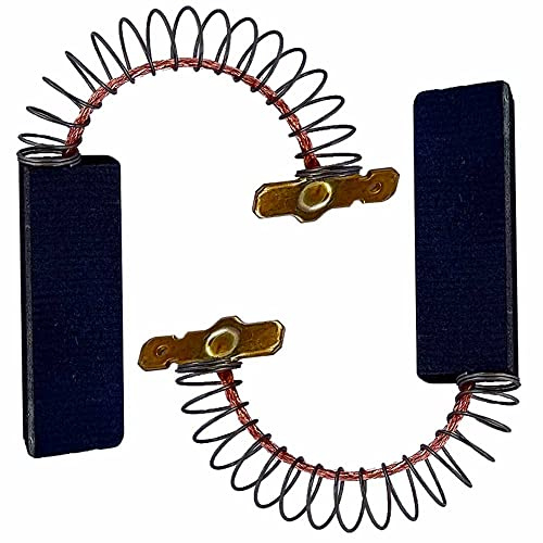 2 escobillas de carbón para lavadora Balay TS50105/TS 50105, 5 x 12,5 x 36 mm