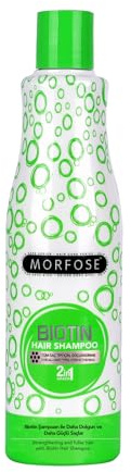 Morfose 2in1 Biotin Hair Shampoo 500ml – Haarstärkendes Shampoo mit Biotin – Für seidige Weichheit, Pflege & leichte Kämmbarkeit – Alle Haartypen