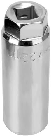 Siuku Lambda Sonde O2 Outil de démontage et d'installation du capteur d'oxygène de Voiture Clé à Douille 22 mm 1/2 Outil spécial pour la réparation
