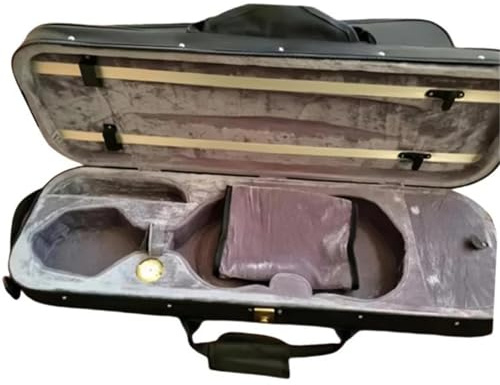 Violinkoffer Rucksack Geigenkasten Größe 4/4 Länglicher Schaumstoff Integriertes Hygrometer Um Den Feuchtigkeitsgehalt Der Luft Sofort Zu Ermitteln