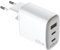 Celly, 2 Caricatori con porte USB C e USB A 35 Watt, Caricabatterie Multiplo con Tecnologia GaN, Compatto e Potente, Alimentatore per Smartphone e Tablet dei Maggiori Produttori