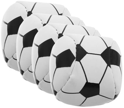 BESPORTBLE 4stücke Sandspielzeug Für Junge Mädchen Handgenähte Fußball-sandbeutel Für Indoor Outdoor-aktivitäten Fördert Motorik Und Hand-Augen-koordination