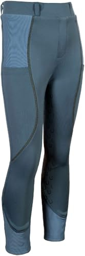 HKM Mädchen Leggings Claire Silikon-vollbesatz