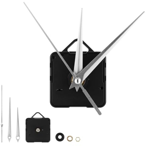 TEHAUX Uhrwerk Wanduhrmechanismus DIY Set mit Uhrzeigern
