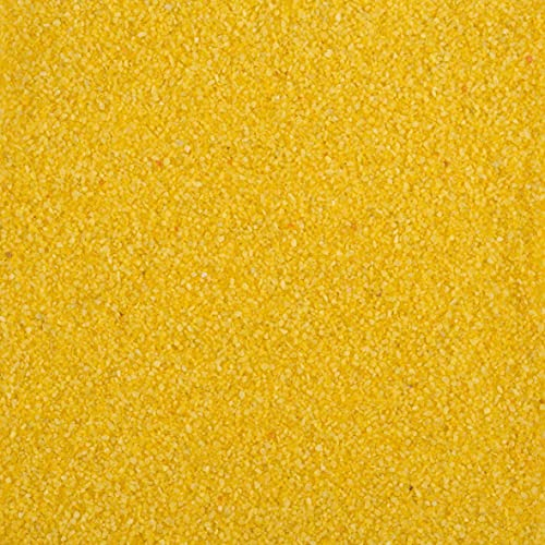 Season Farbsand, Dekosand, 0,5mm, 0,5 kg im Beutel, (gelb)