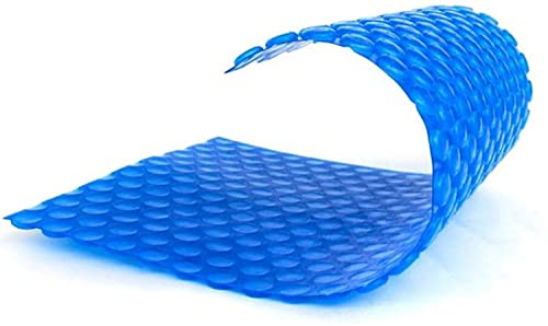 Pool Solarfolie Poolabdeckung Solar-Schwimmbadabdeckung, Rechteckig, Blau, Robuste Thermoplane, UV-Schutz, Blasen-Wärmeisolationsfolie for Oberirdische Pools, 400 G/m² (Size : 4m x 4m(13ftx13ft))
