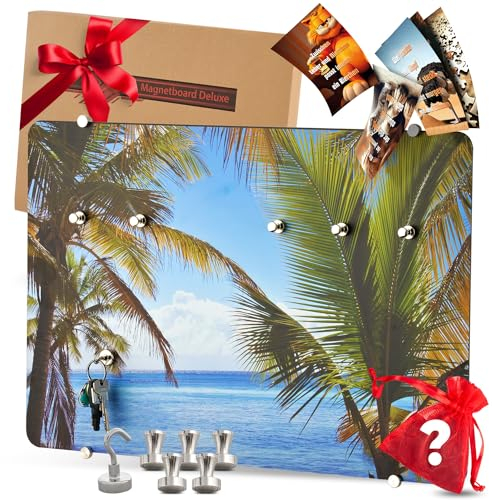 Sabin NEU Magnettafel Männer [leicht montierbar] Pinnwand magnetisch - perfekt für Küche & Büro - Geschenke für Männer Geschenke Magnetpinnwand Papa Opa