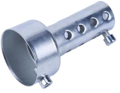 ENLIGMA Motorräder Auspuffanlage Racing Street Bike Scooter 42/45/48 Mm Universal-Motorrad-Auspuff Verstellbarer Schalldämpfer DB-Killer-Rohrspitze(45mm)