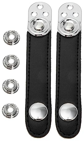 SHOWERORO Akkordeon Unten Riemen Mit Schnallen Balgriemen Aus Rindsleder Für Akkordeon Zubehör Doppel-schicht Abstand Geeignet Für Konzerte Und Proben