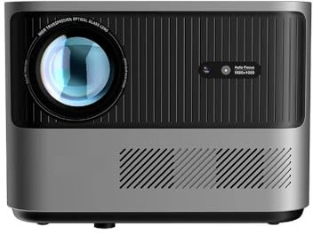 KKENZA Proyector WiFi TDA6W Full HD 1920 X 1080P LED WiFi TDA6 Proyector 3D TV Video WiFi Cine en casa Portátil