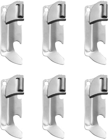 6 Pcs Tin Opener UK Can Opener Manual Portable Can Opener Lid Openers for Camping & Traveling for Home Outdoor Camping
