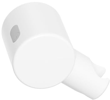 DIYEAH Support de Pommeau de Bain sans Perforation Base de Fixation Adhésive Accessoire de Salle de Bain Compatible Douches à Main 1 Pièce Installation Facile