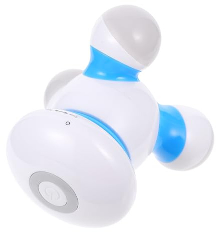 Beaupretty Elektrisches Mini massagegerät Handheld für Körper Schulter Rücken Ergonomisch Leise Vibrationsmassage USB betrieben Vielseitig für Wellness zu Hause Salon